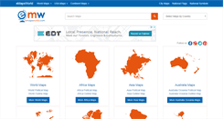 Desktop Screenshot of emapsworld.com